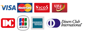 VISA MasterCard Nicos UFJ DCカード JCB アメリカン・エキスプレス ダイナースクラブ